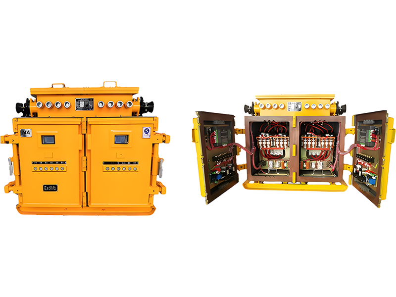 Explosion proof and intrinsic safety dual power vacuum electromagnetic starter QJZ-2X120 (80)/1140 (660) SF for coal mine wind turbines