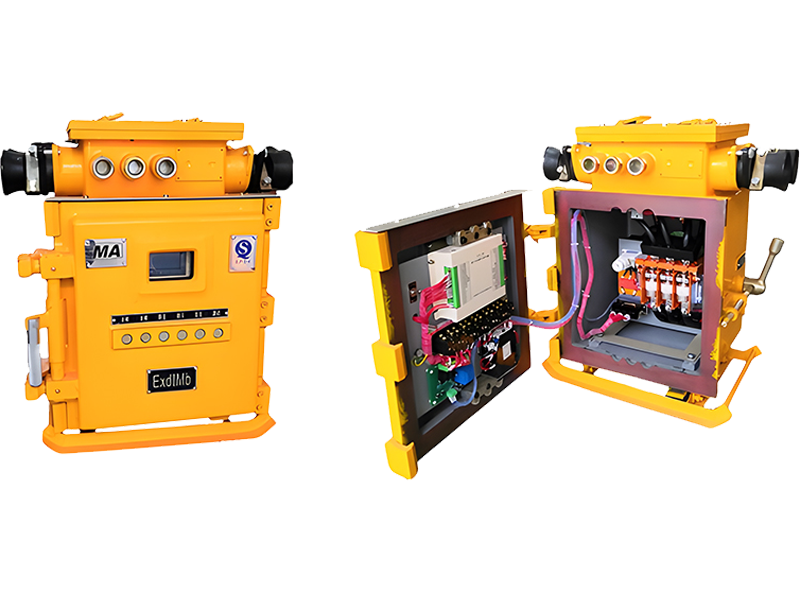 Mining explosion-proof and intrinsic safety vacuum electromagnetic starter QJZ-120 (80, 60, 30)/1140 (660)